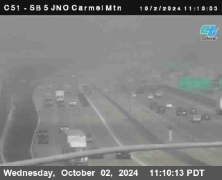 SB 5 at Carmel Mountain Rd.