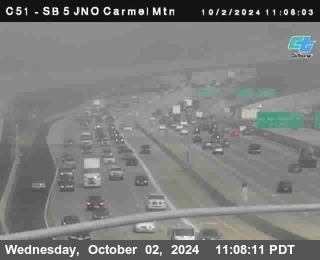 SB 5 at Carmel Mountain Rd.