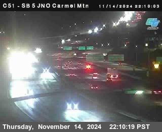 SB 5 at Carmel Mountain Rd.