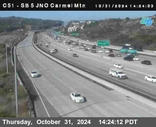 SB 5 at Carmel Mountain Rd.