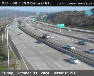 SB 5 at Carmel Mountain Rd.