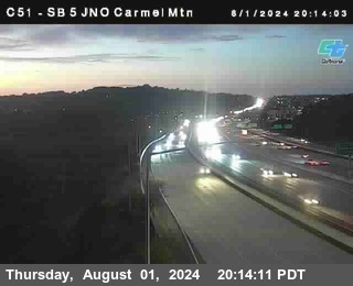 SB 5 at Carmel Mountain Rd.