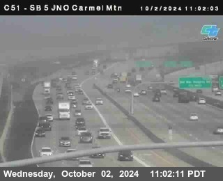 SB 5 at Carmel Mountain Rd.