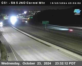 SB 5 at Carmel Mountain Rd.