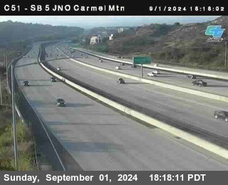 SB 5 at Carmel Mountain Rd.