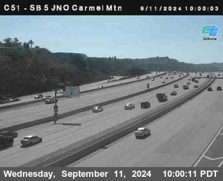 SB 5 at Carmel Mountain Rd.