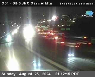 SB 5 at Carmel Mountain Rd.