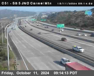 SB 5 at Carmel Mountain Rd.