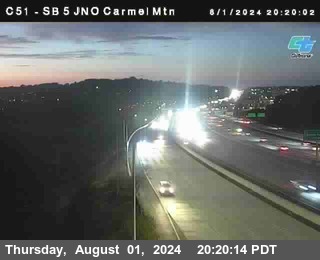 SB 5 at Carmel Mountain Rd.