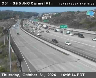 SB 5 at Carmel Mountain Rd.