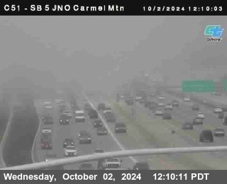 SB 5 at Carmel Mountain Rd.