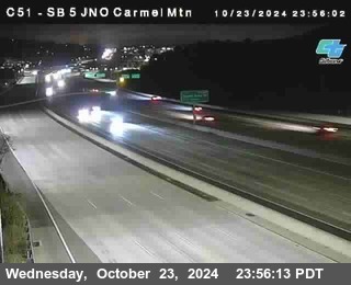 SB 5 at Carmel Mountain Rd.