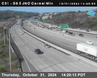 SB 5 at Carmel Mountain Rd.