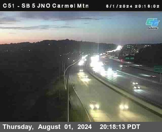 SB 5 at Carmel Mountain Rd.