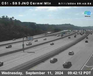 SB 5 at Carmel Mountain Rd.