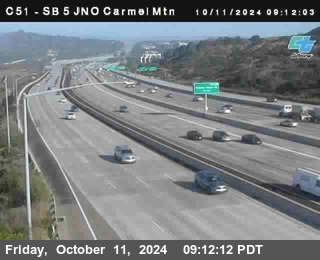 SB 5 at Carmel Mountain Rd.