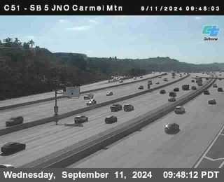 SB 5 at Carmel Mountain Rd.