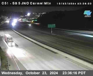 SB 5 at Carmel Mountain Rd.