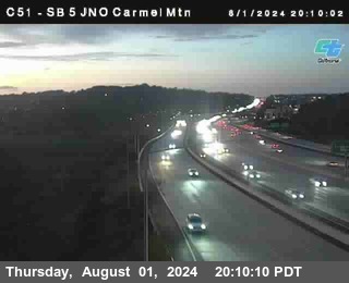 SB 5 at Carmel Mountain Rd.