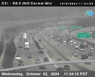 SB 5 at Carmel Mountain Rd.