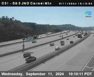 SB 5 at Carmel Mountain Rd.