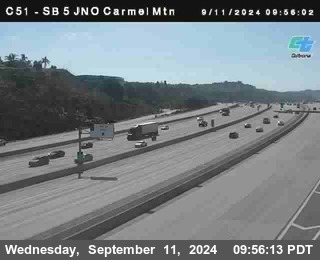 SB 5 at Carmel Mountain Rd.