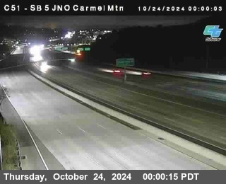 SB 5 at Carmel Mountain Rd.