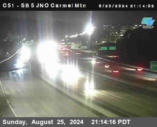 SB 5 at Carmel Mountain Rd.