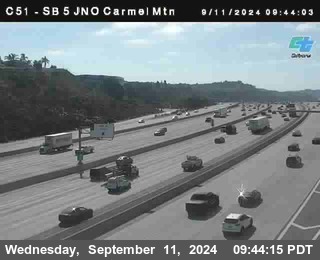 SB 5 at Carmel Mountain Rd.