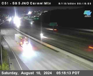 SB 5 at Carmel Mountain Rd.