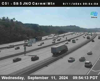 SB 5 at Carmel Mountain Rd.