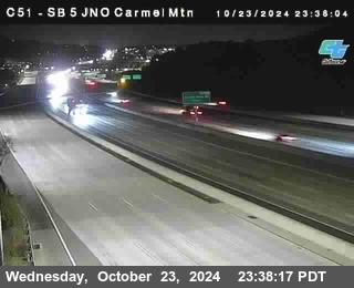 SB 5 at Carmel Mountain Rd.