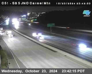 SB 5 at Carmel Mountain Rd.