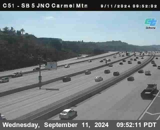 SB 5 at Carmel Mountain Rd.