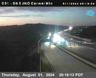 SB 5 at Carmel Mountain Rd.