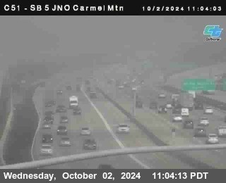 SB 5 at Carmel Mountain Rd.