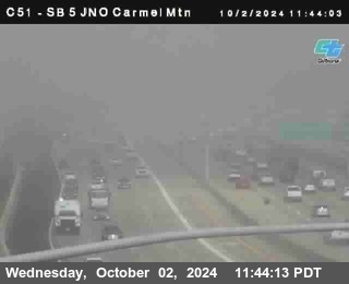 SB 5 at Carmel Mountain Rd.