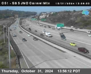 SB 5 at Carmel Mountain Rd.