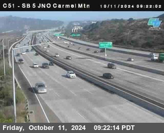 SB 5 at Carmel Mountain Rd.