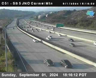 SB 5 at Carmel Mountain Rd.