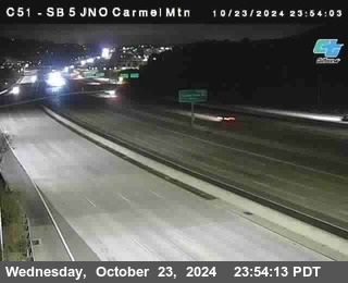 SB 5 at Carmel Mountain Rd.