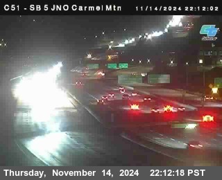 SB 5 at Carmel Mountain Rd.