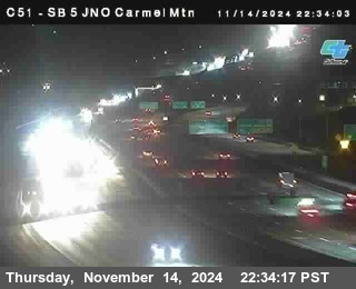 SB 5 at Carmel Mountain Rd.