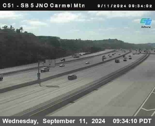 SB 5 at Carmel Mountain Rd.