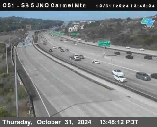 SB 5 at Carmel Mountain Rd.