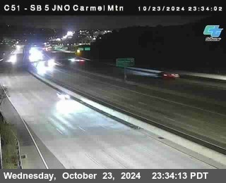 SB 5 at Carmel Mountain Rd.