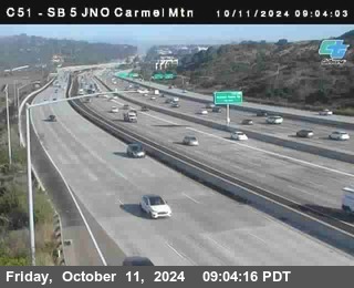 SB 5 at Carmel Mountain Rd.