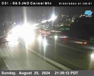 SB 5 at Carmel Mountain Rd.