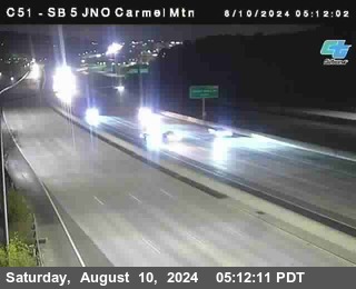 SB 5 at Carmel Mountain Rd.