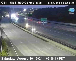 SB 5 at Carmel Mountain Rd.